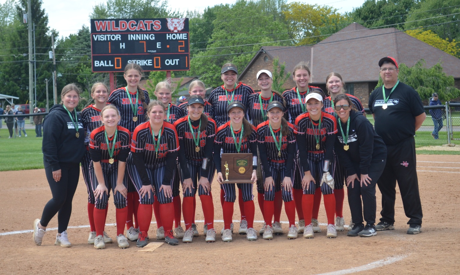 A group of women playing softball
AI-generated content may be incorrect.